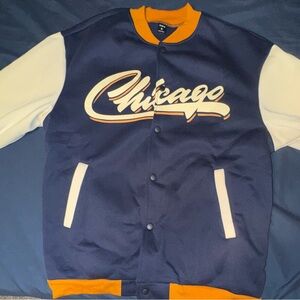 Chicago lightweight varsity style jacket